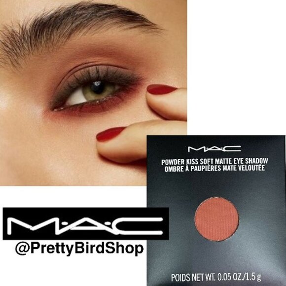 Last one! MAC SO HAUTE RIGHT NOW shadow REFILL PAN Powder Kiss - Picture 3 of 6